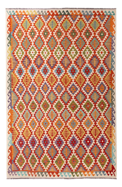 Kilim Maimana Alfombra 200x307cm - Alfombra de lana