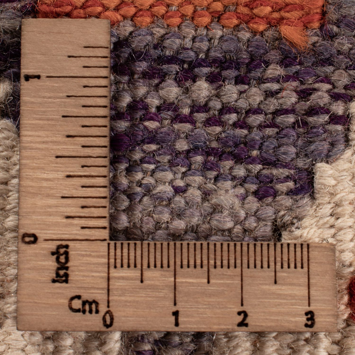 Alfombra Kelim - Splash - 307 x 200 cm - multicolor