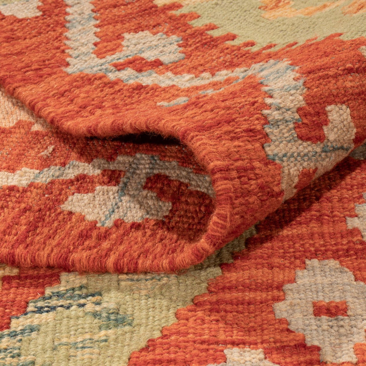 Alfombra Kelim - Splash - 304 x 207 cm - multicolor