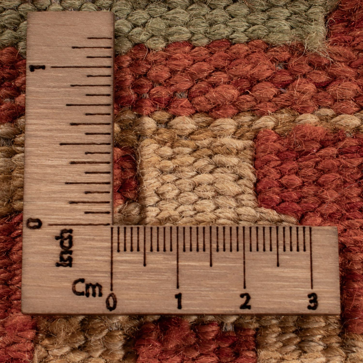 Alfombra Kelim - Splash - 304 x 207 cm - multicolor