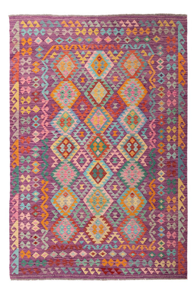 Kilim Maimana Alfombra 200x301cm - Alfombra de lana