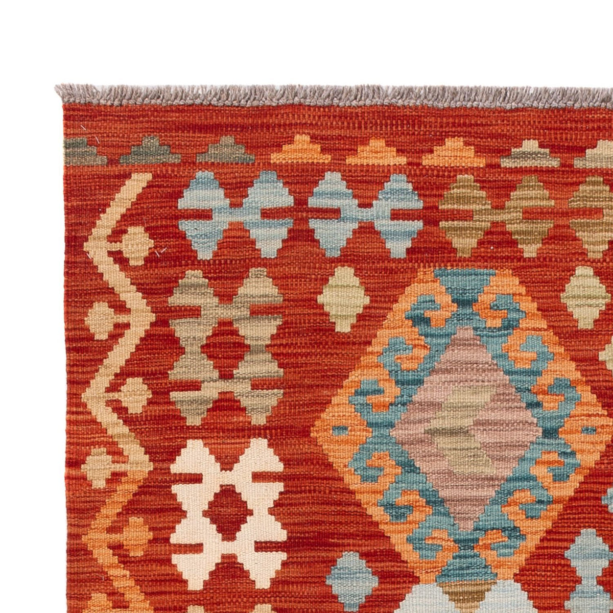 Alfombra Kelim - Splash - 186 x 120 cm - multicolor