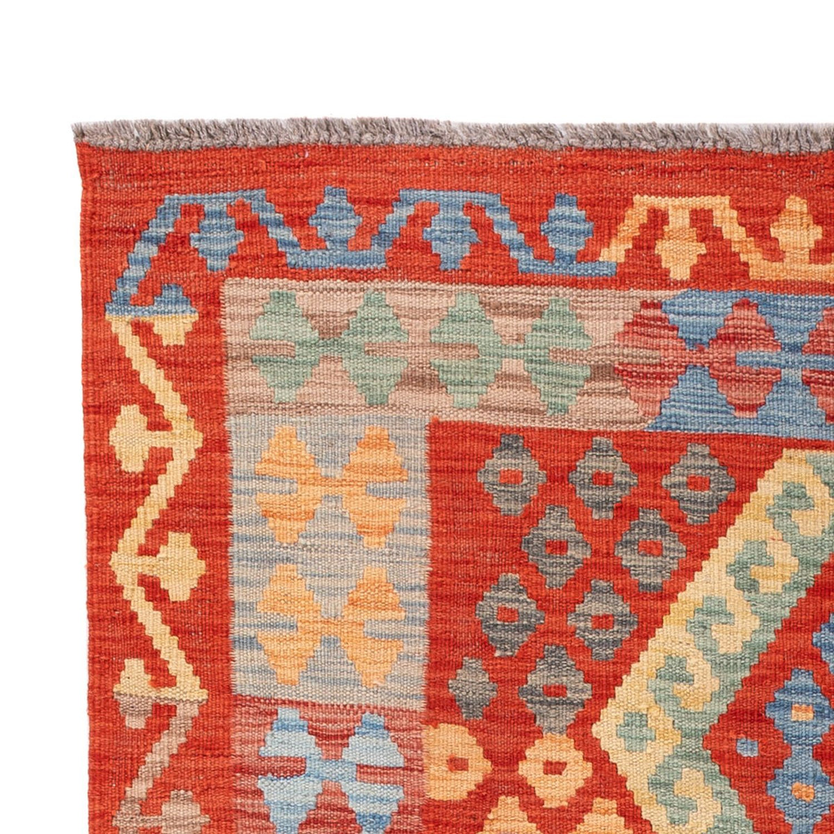 Alfombra Kelim - Splash - 187 x 113 cm - multicolor