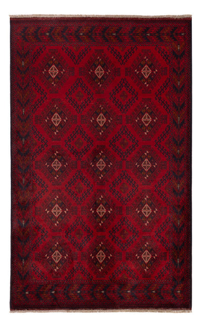 Khal Mohammadi Alfombra 126x201cm - Alfombra oriental - rojo