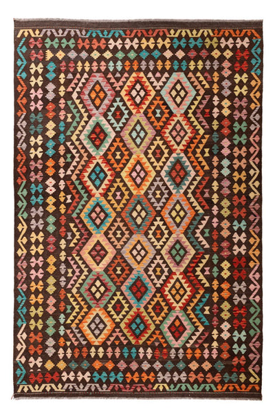 Kilim Maimana Alfombra 205x307cm - Alfombra de lana