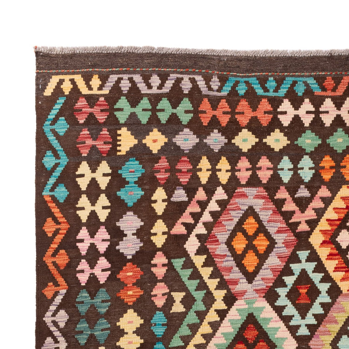 Kilim Maimana Alfombra 205x307cm - Alfombra de lana