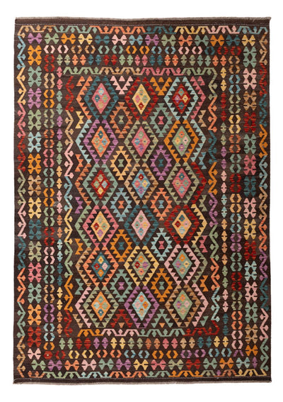 Kilim Maimana Alfombra 210x303cm - Alfombra de lana