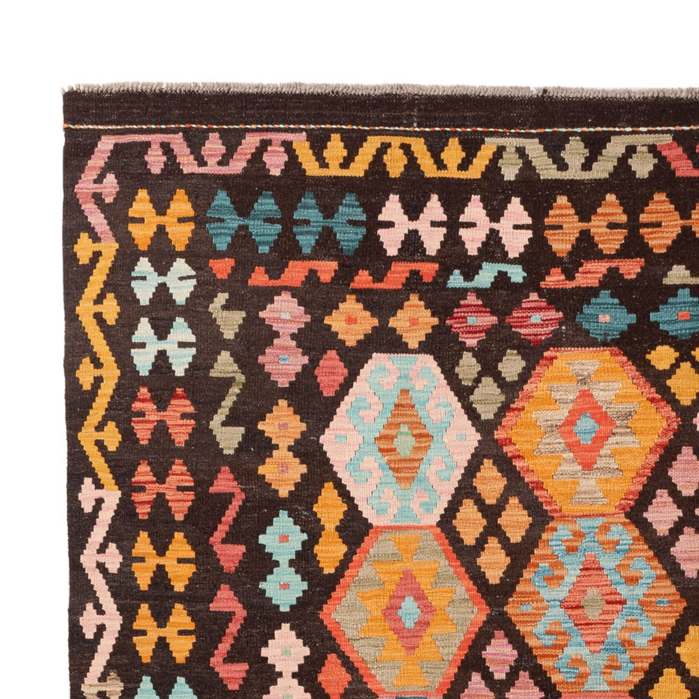 Kilim Maimana Alfombra 306x209cm - Alfombra de lana