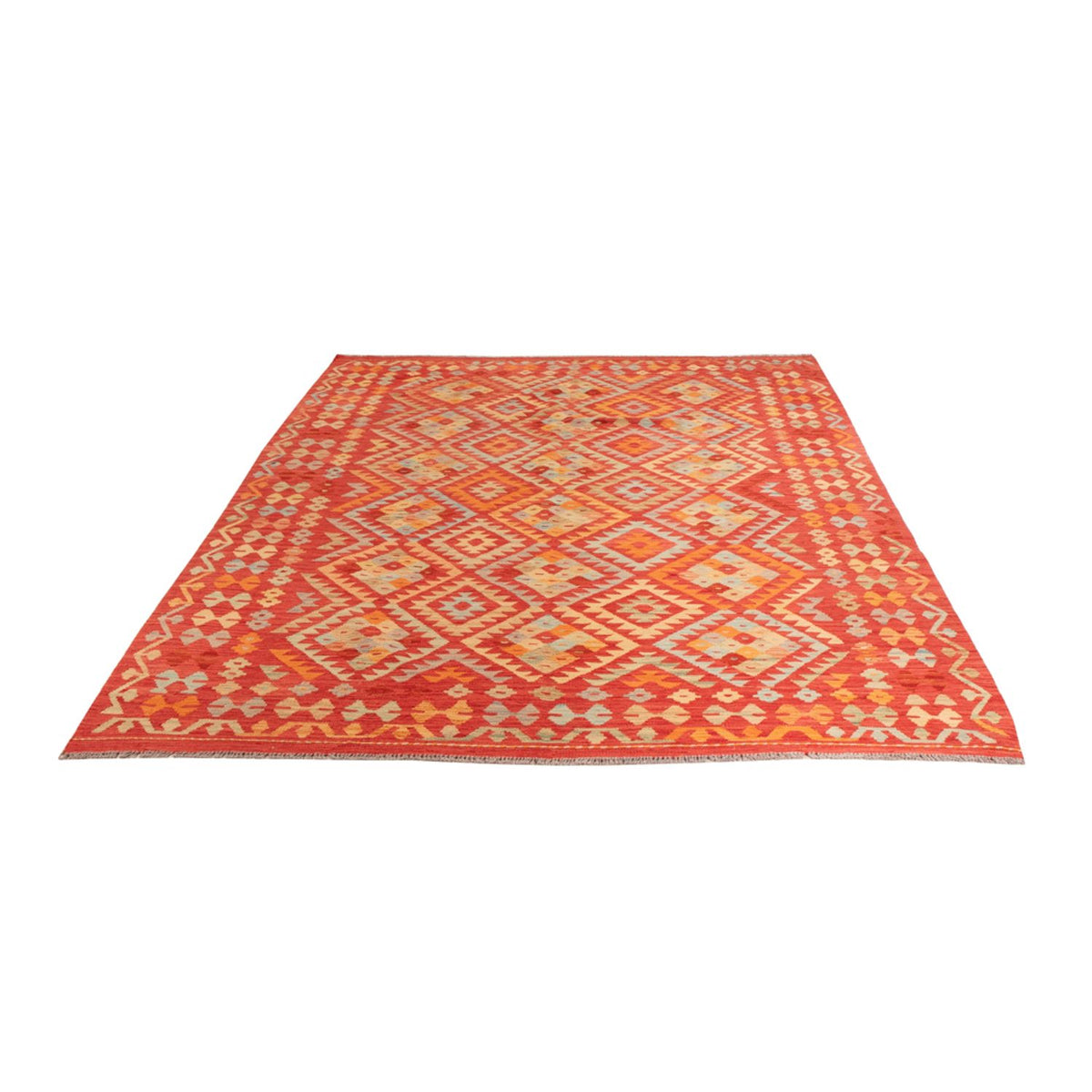 Alfombra Kelim - Splash - 305 x 200 cm - multicolor