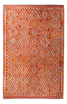 Alfombra Kelim - Splash - 303 x 199 cm - multicolor