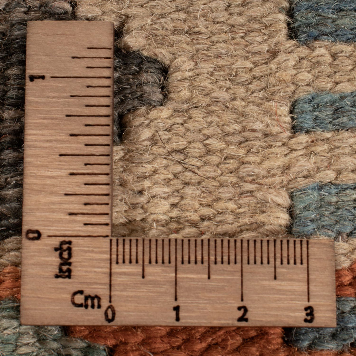 Alfombra Kelim - Splash - 287 x 211 cm - multicolor