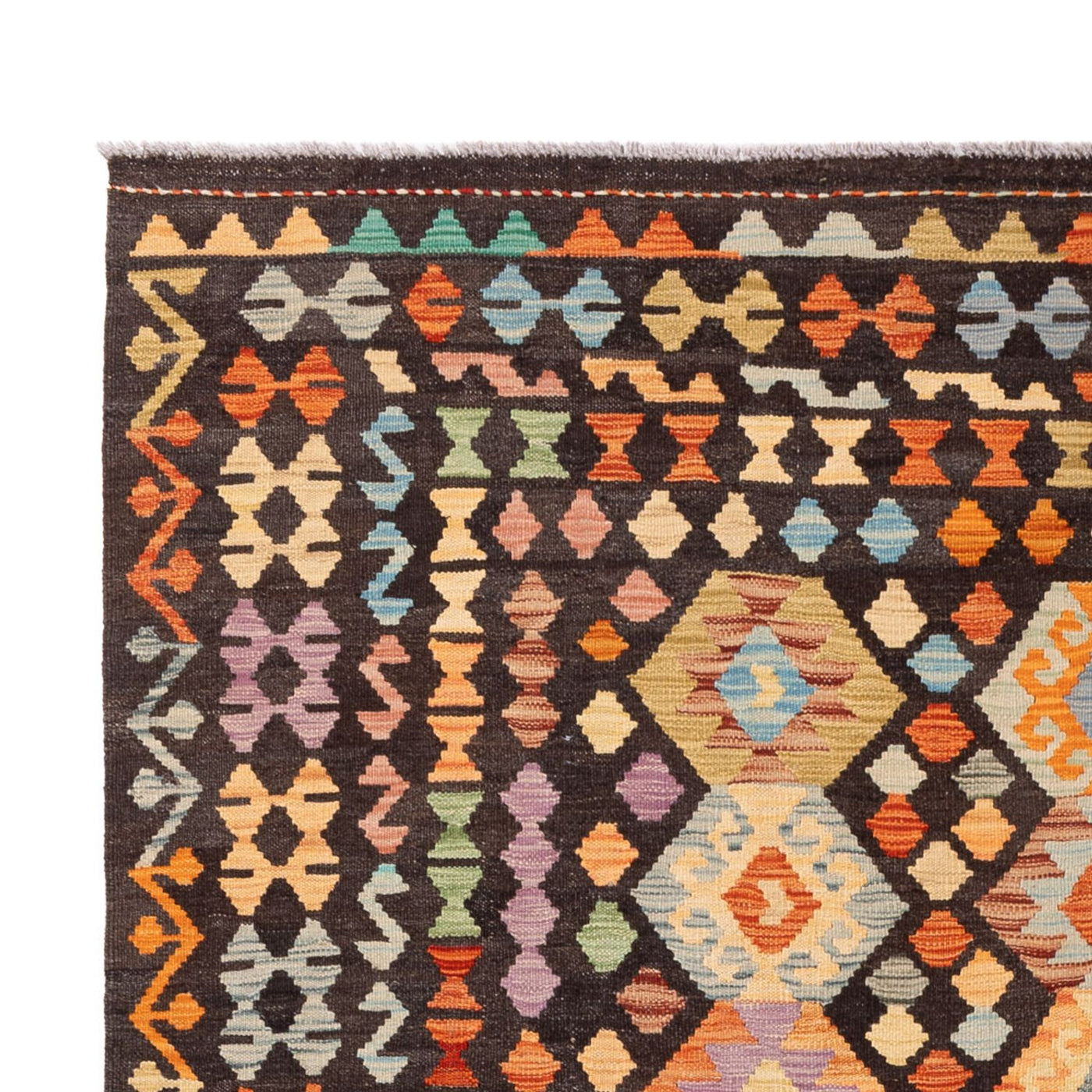 Kilim Maimana Alfombra 300x197cm - Alfombra de lana