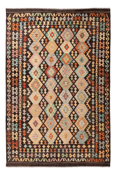 Kilim Maimana Alfombra 198x299cm - Alfombra de lana
