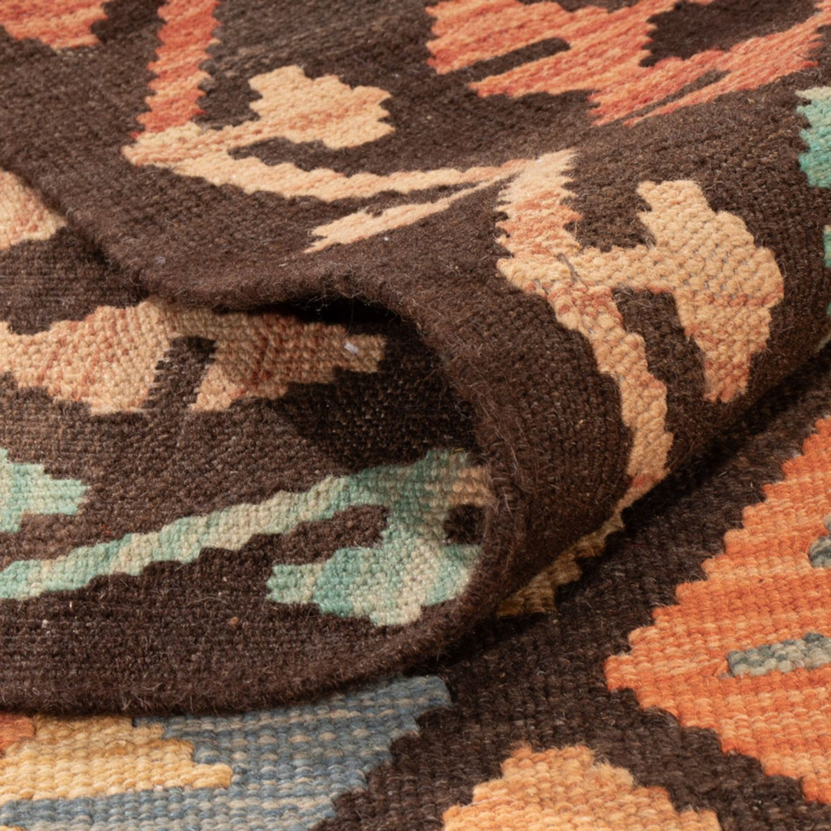 Alfombra Kelim - Splash - 307 x 199 cm - multicolor