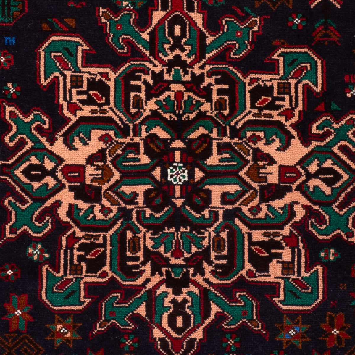 Alfombra Belutsch - 180 x 105 cm - azul oscuro