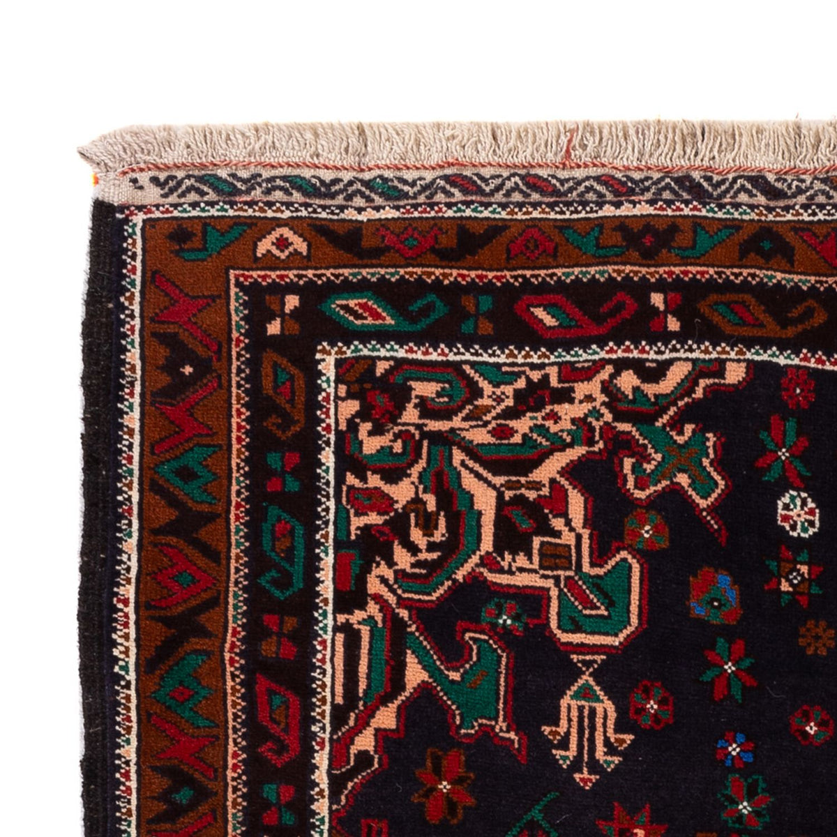 Alfombra Belutsch - 180 x 105 cm - azul oscuro