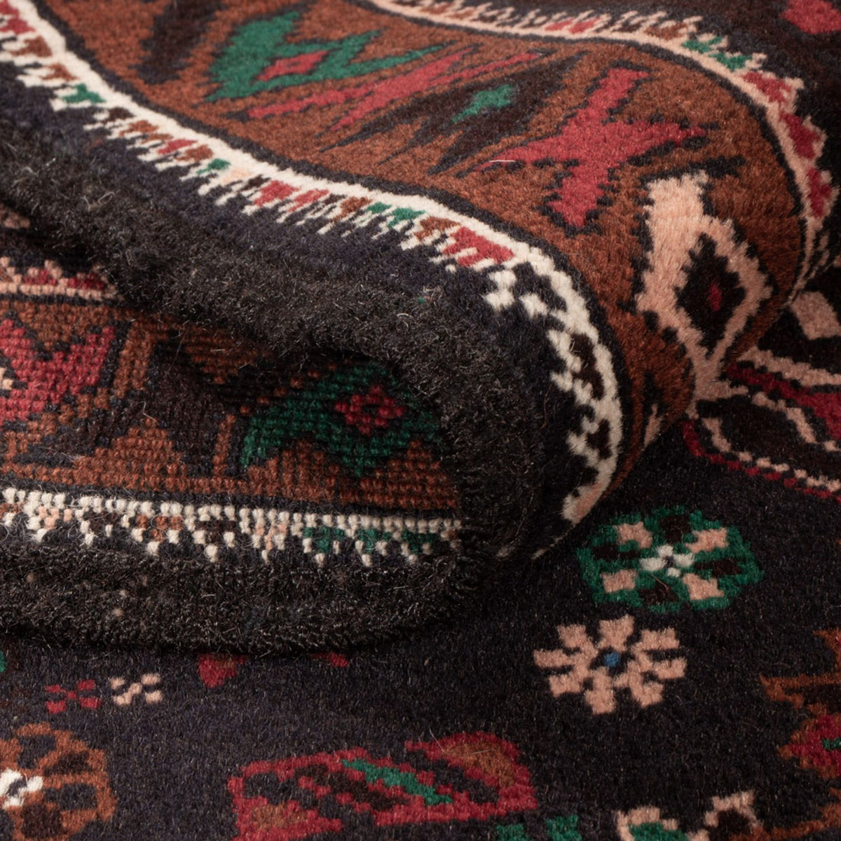 Alfombra Belutsch - 180 x 105 cm - azul oscuro