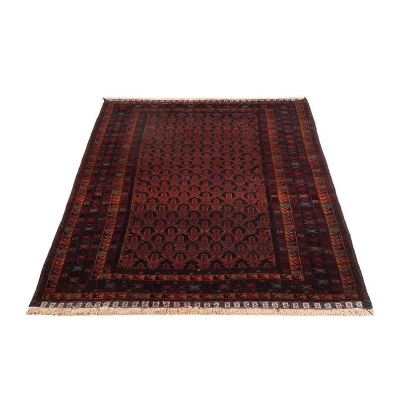 Alfombra de pasillo Alfombra Belutsch - 200 x 114 cm - rojo oscuro