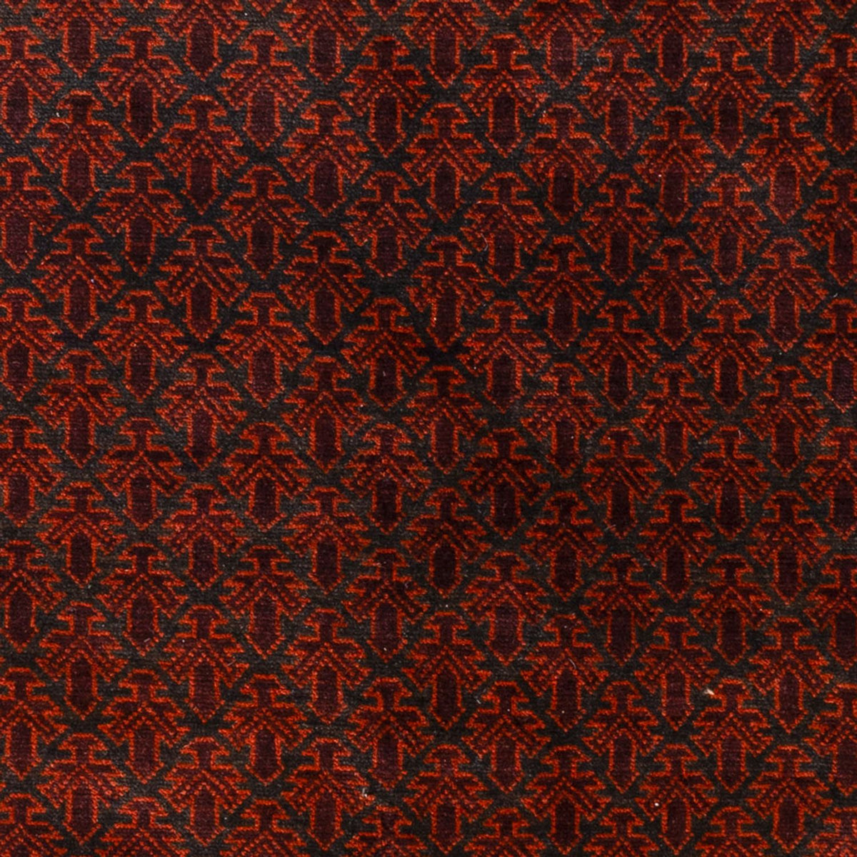 Alfombra Belutsch - 194 x 123 cm - rojo oscuro