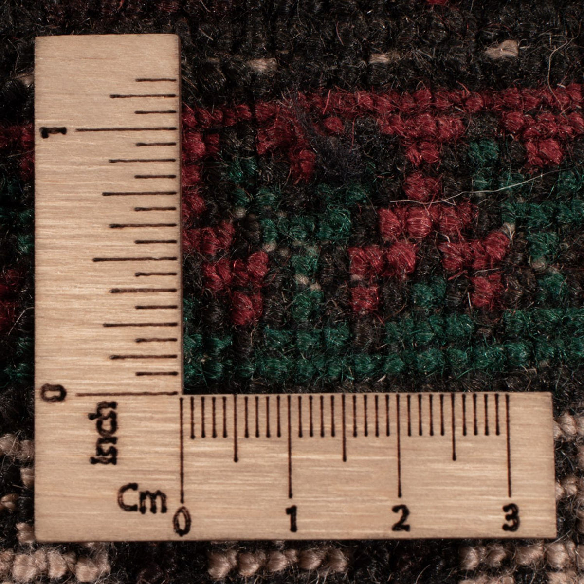 Alfombra Belutsch - 194 x 123 cm - rojo oscuro