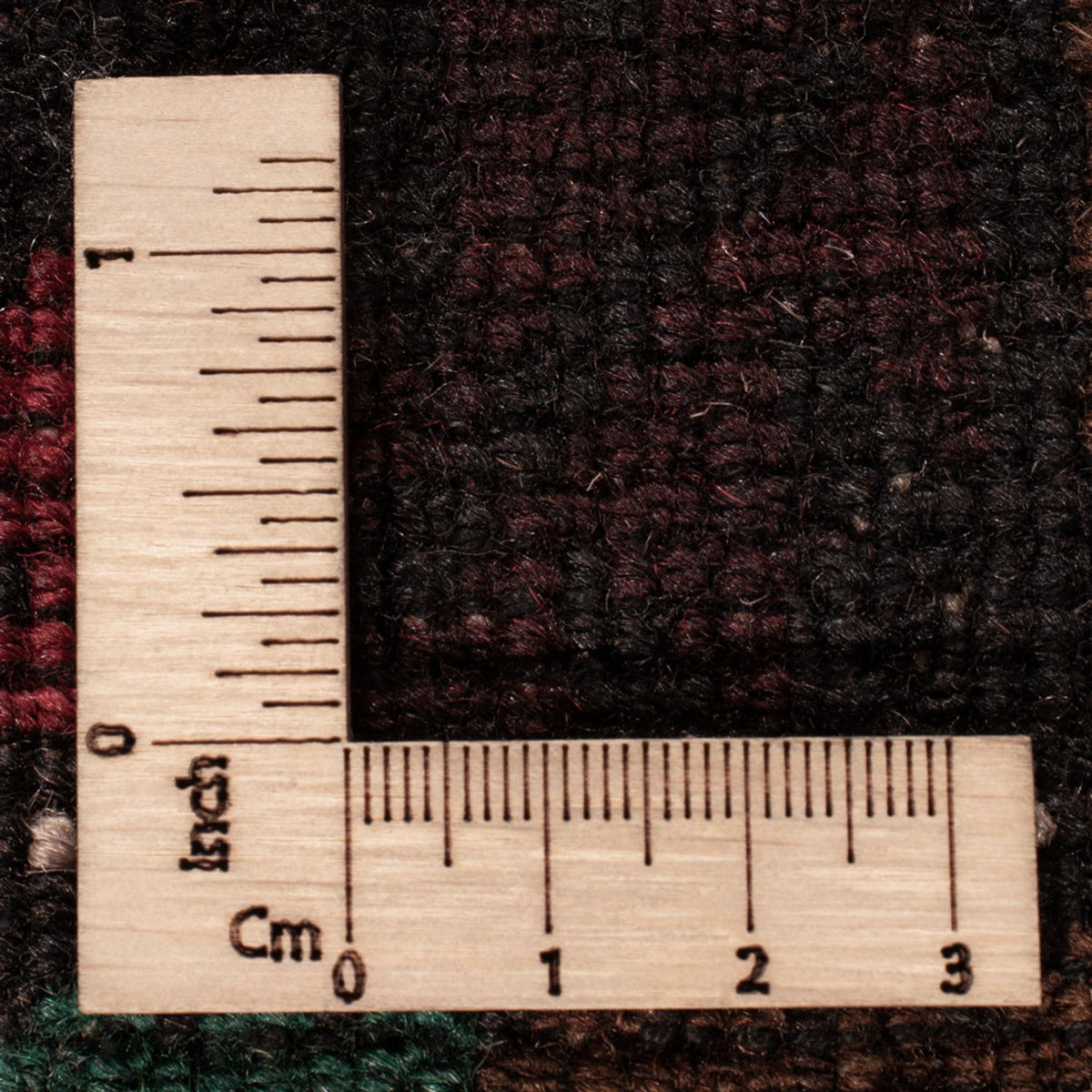 Alfombra Belutsch - 198 x 116 cm - rojo oscuro