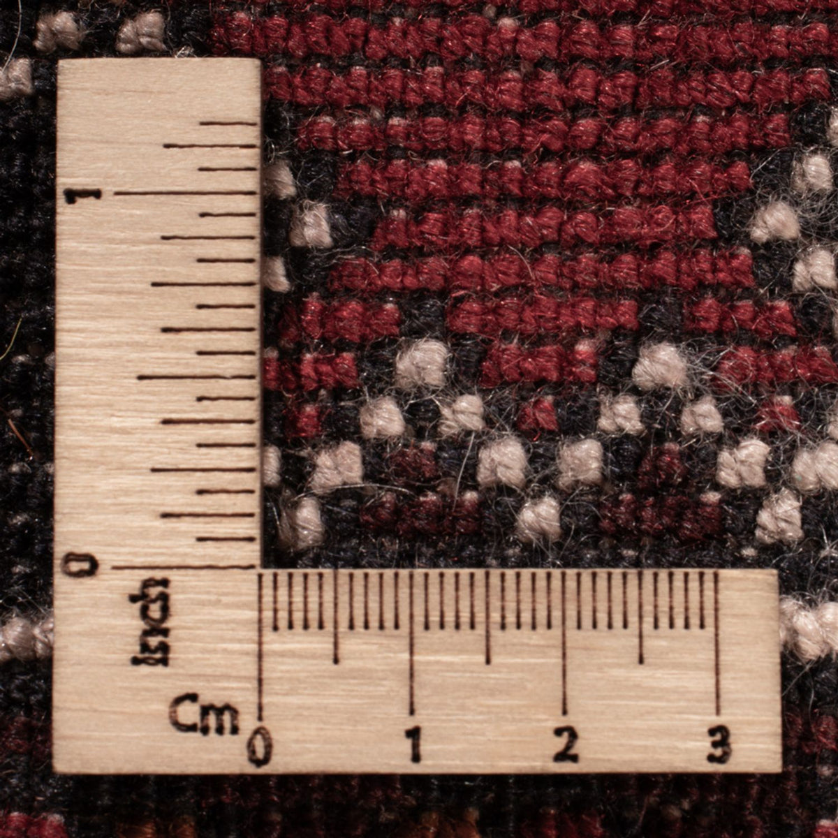 Alfombra Belutsch - 183 x 123 cm - rojo oscuro