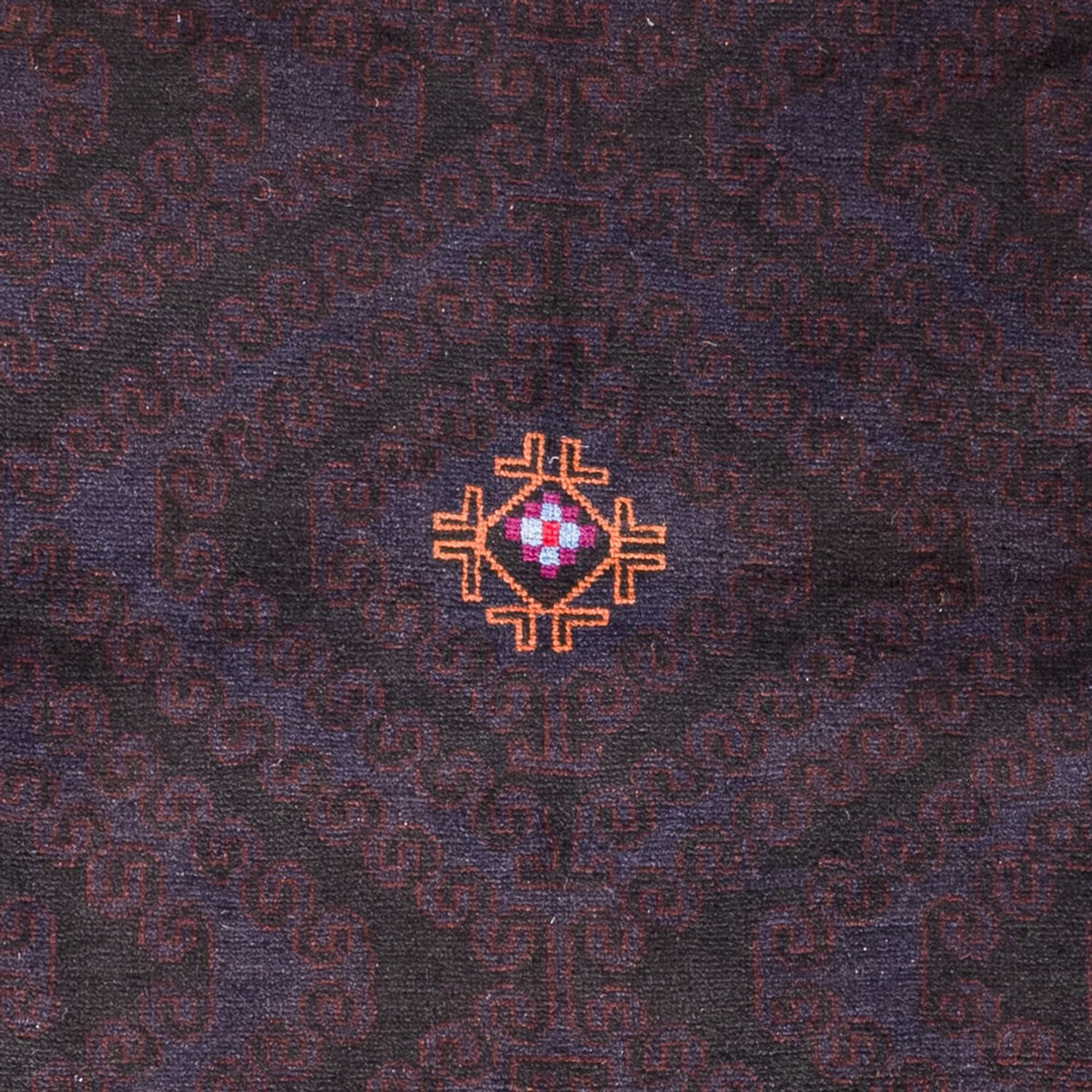 Alfombra Belutsch - 195 x 116 cm - azul oscuro