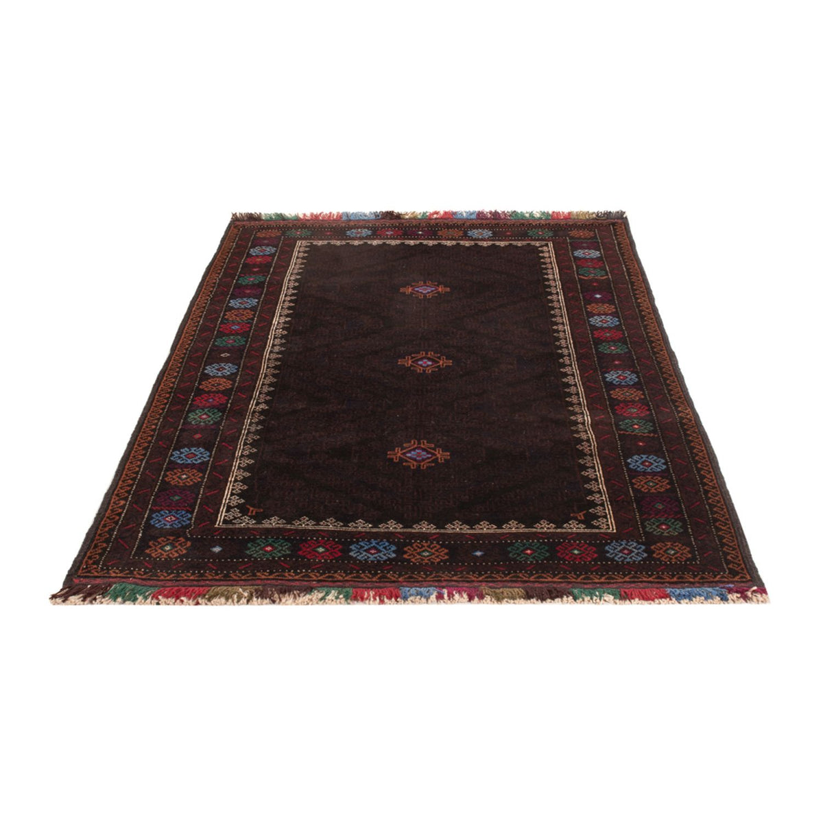 Alfombra Belutsch - 195 x 116 cm - azul oscuro