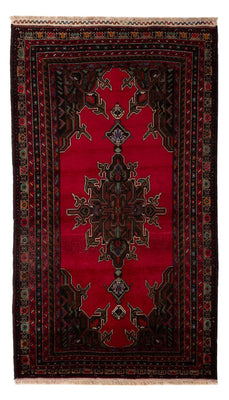 Alfombra Belutsch - 215 x 116 cm - rojo