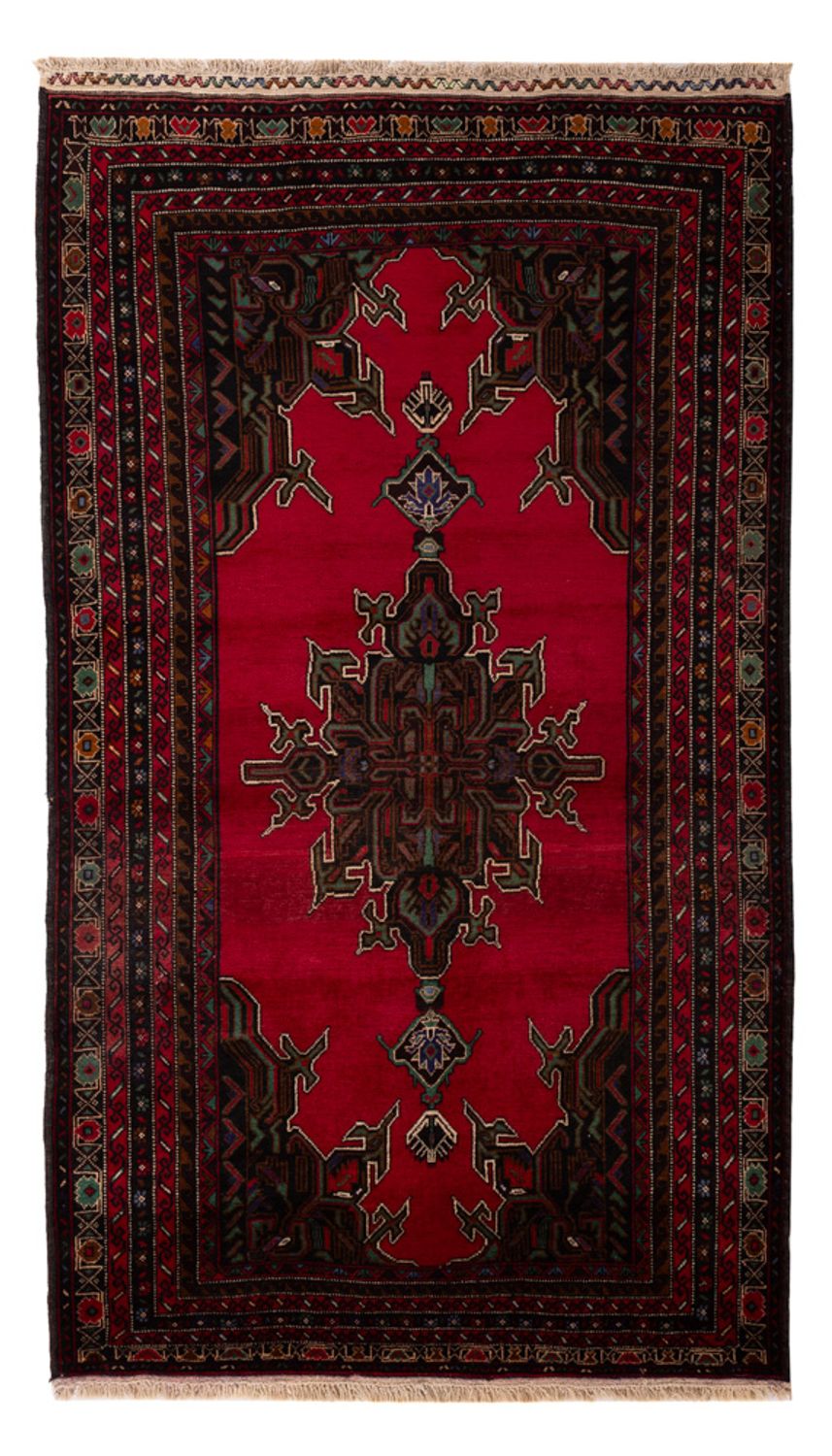 Alfombra Belutsch - 215 x 116 cm - rojo