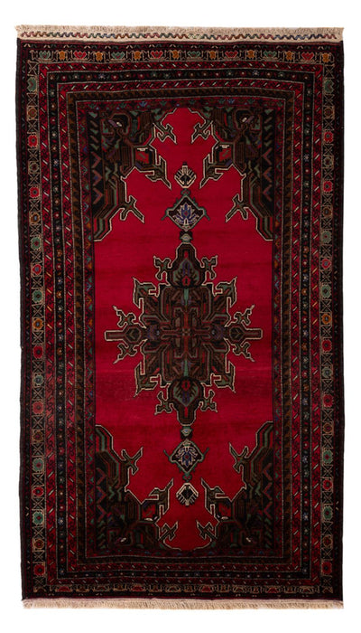 Alfombra Belutsch 116x215cm - Alfombra oriental - rojo