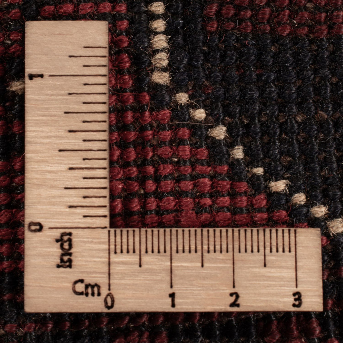 Alfombra afgana - Kunduz - 194 x 126 cm - rojo oscuro