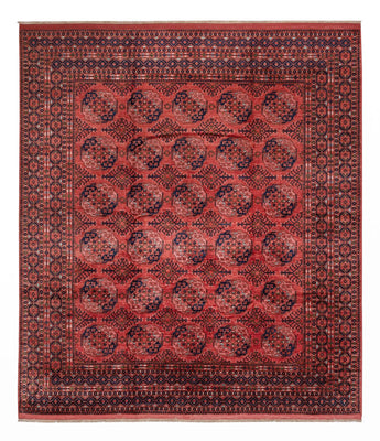 Alfombra afgana - Bukhara - 404 x 351 cm - rojo