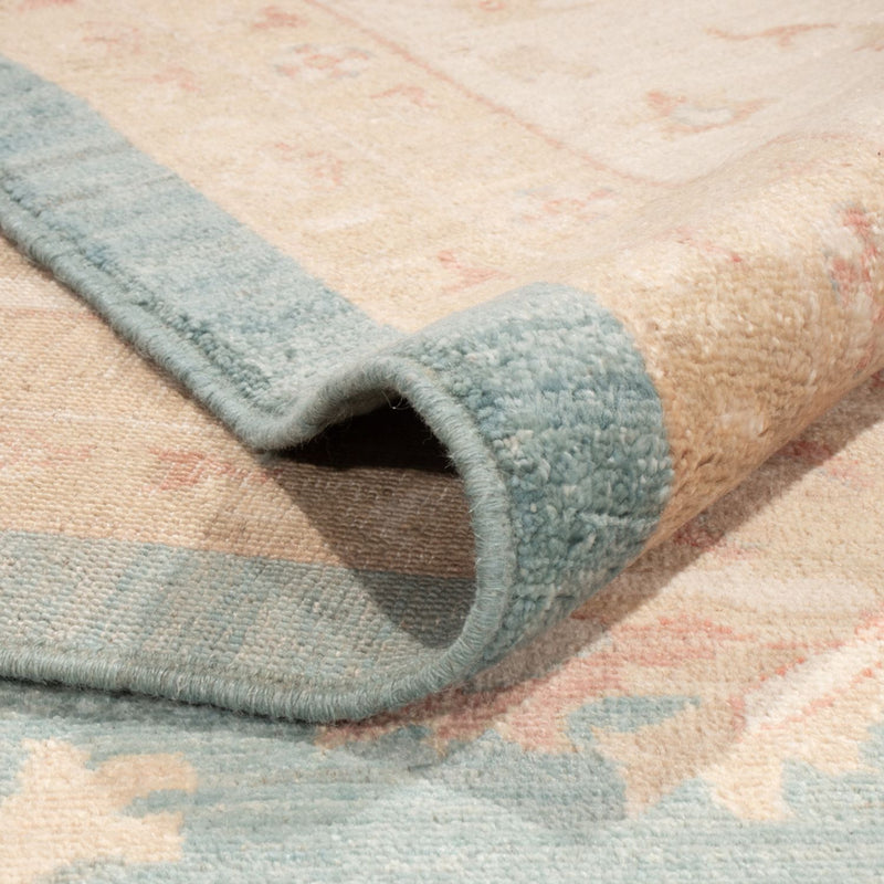 Alfombra Ziegler - 496 x 409 cm - azul claro