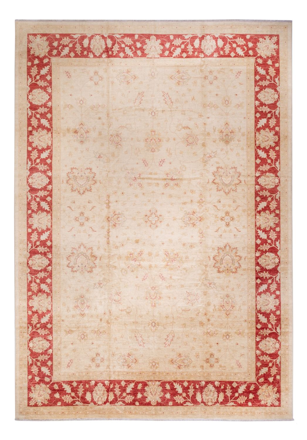 Alfombra Ziegler - 487 x 353 cm - rojo