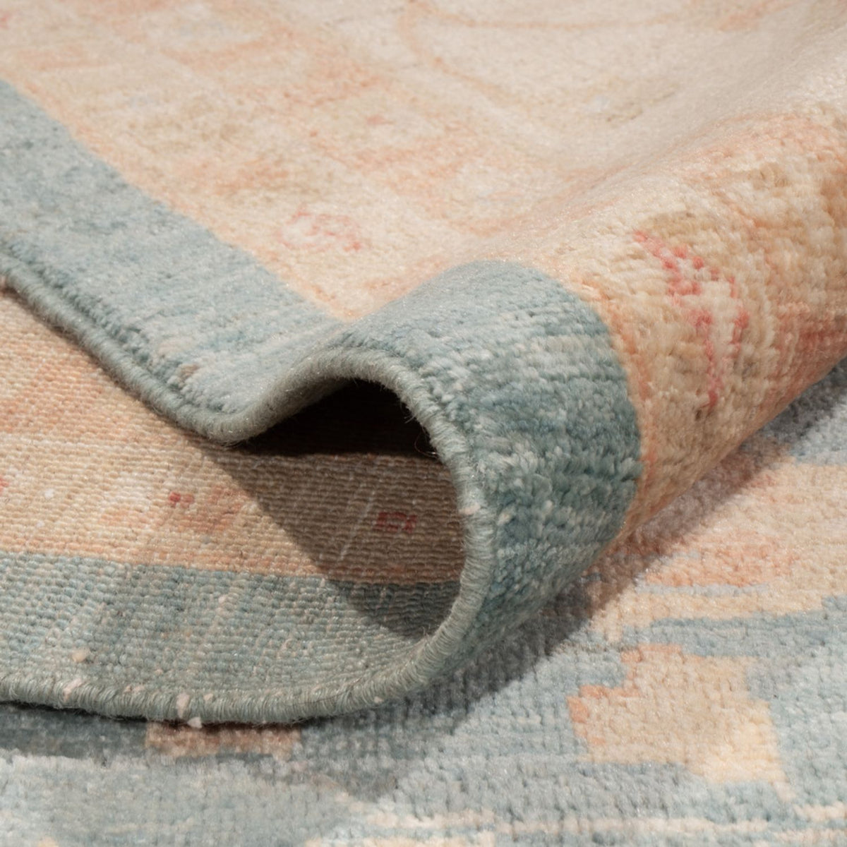 Alfombra Ziegler - 495 x 306 cm - azul claro