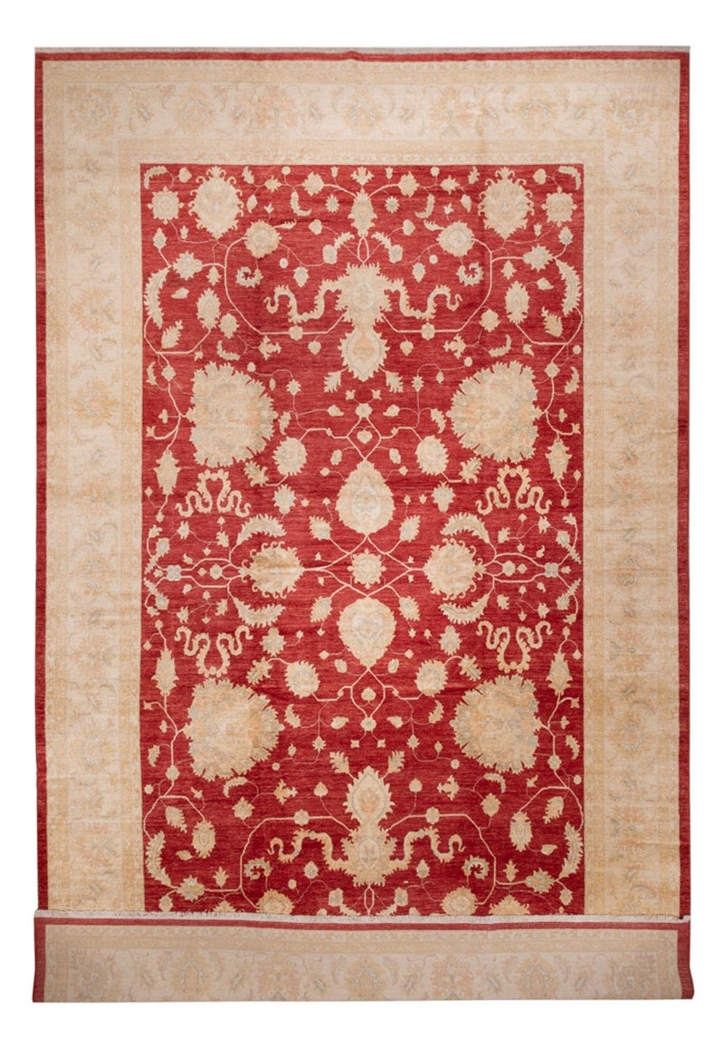 Alfombra Ziegler - 540 x 352 cm - rojo
