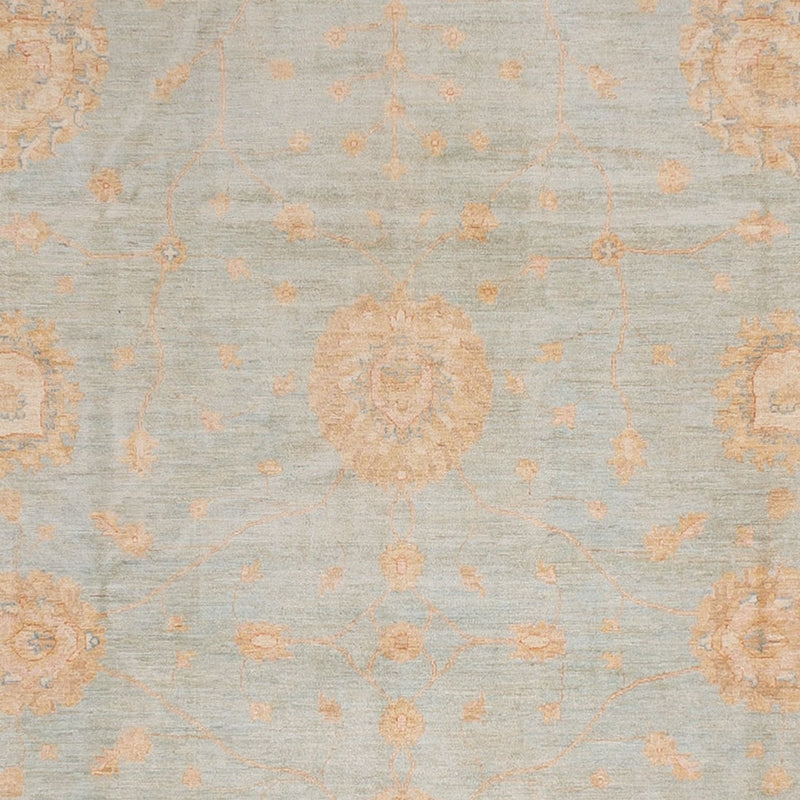 Alfombra Ziegler - 543 x 354 cm - azul claro