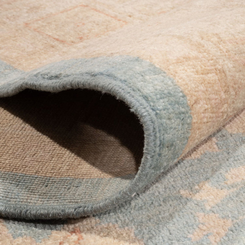 Alfombra Ziegler cuadrado  - 389 x 399 cm - azul claro