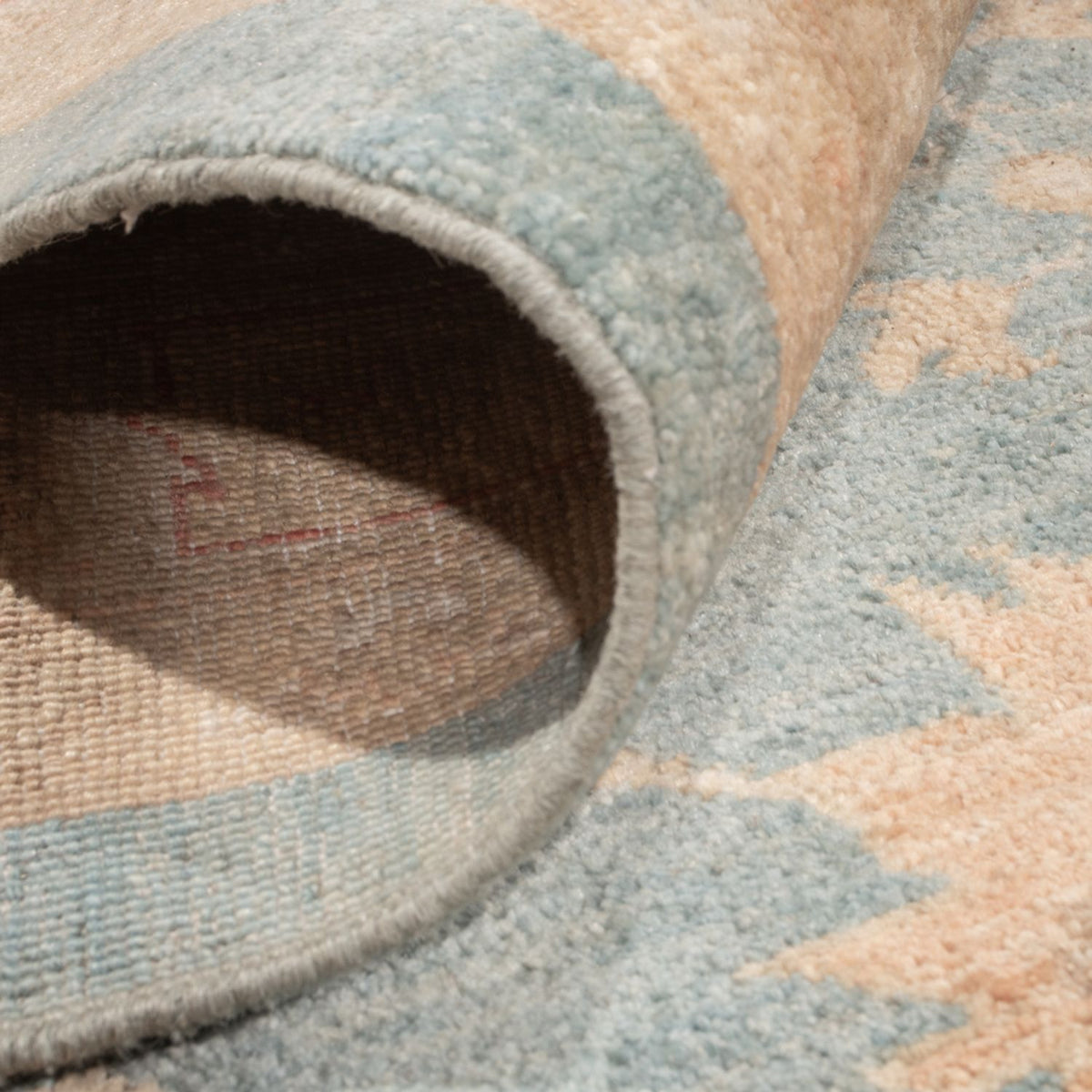 Alfombra Ziegler - 440 x 304 cm - azul claro