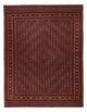 Kilim afgano Alfombra 210x282cm