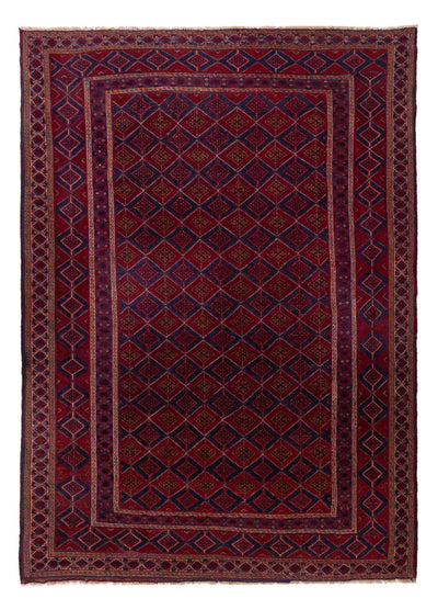 Kilim afgano Alfombra 202x284cm