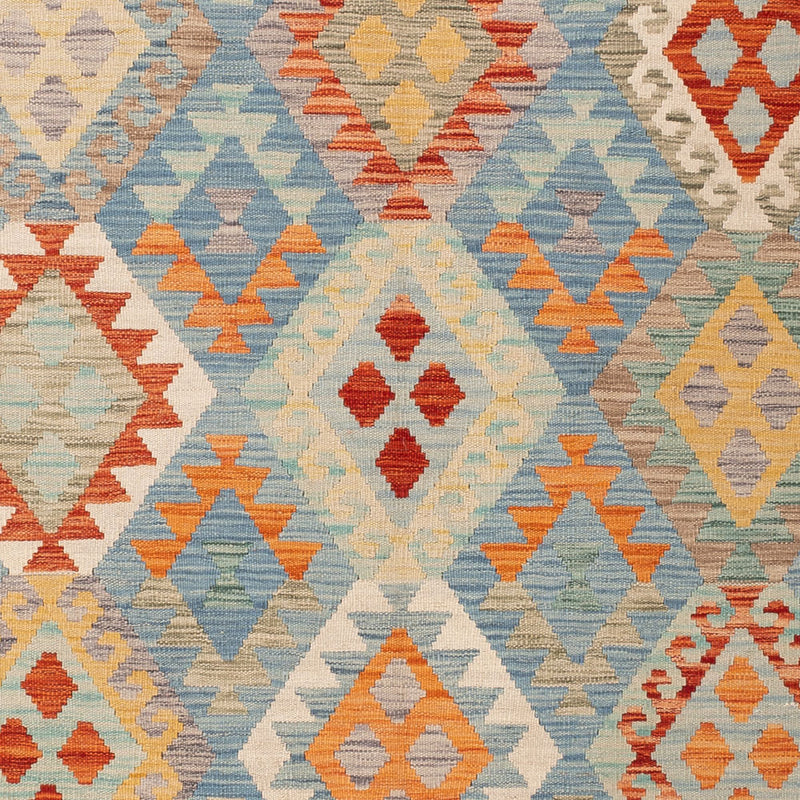 Kelim Teppich - Splash - 246 x 176 cm - bunt