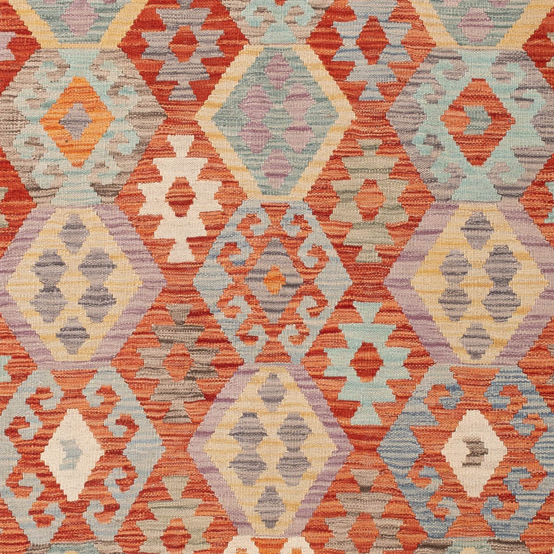 Kelim Teppich - Splash - 246 x 174 cm - bunt