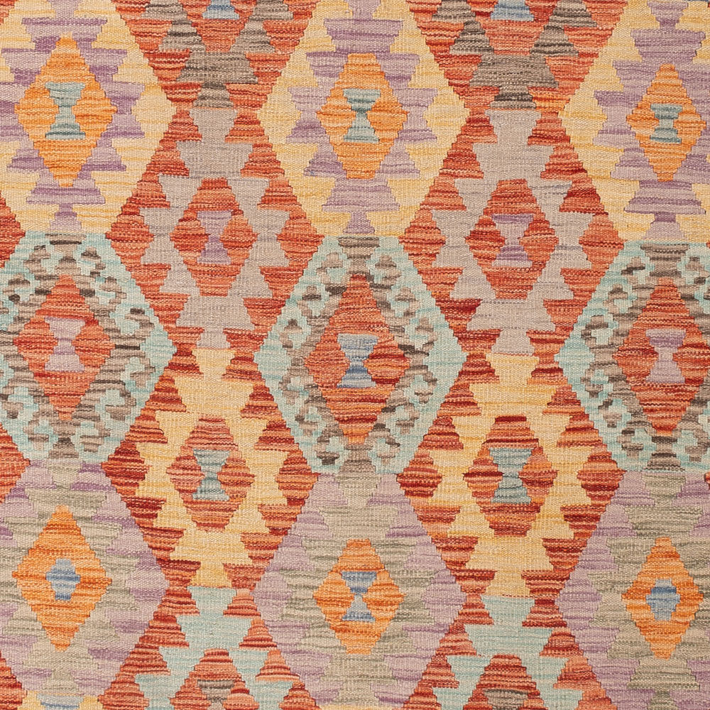 Kelim Teppich - Splash - 251 x 179 cm - bunt