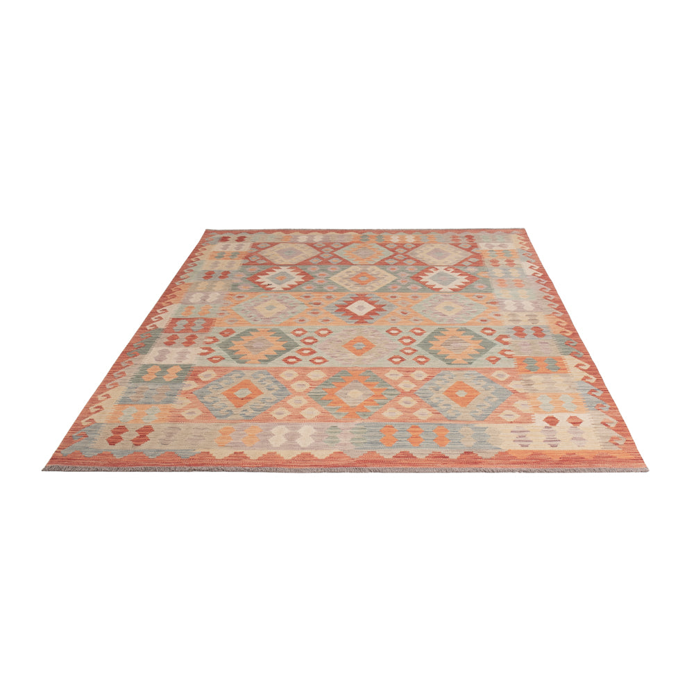 Kelim Teppich - Splash - 239 x 170 cm - bunt