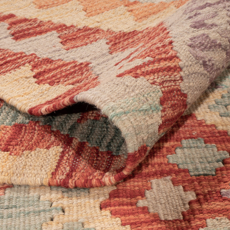Kelim Teppich - Splash - 238 x 178 cm - bunt