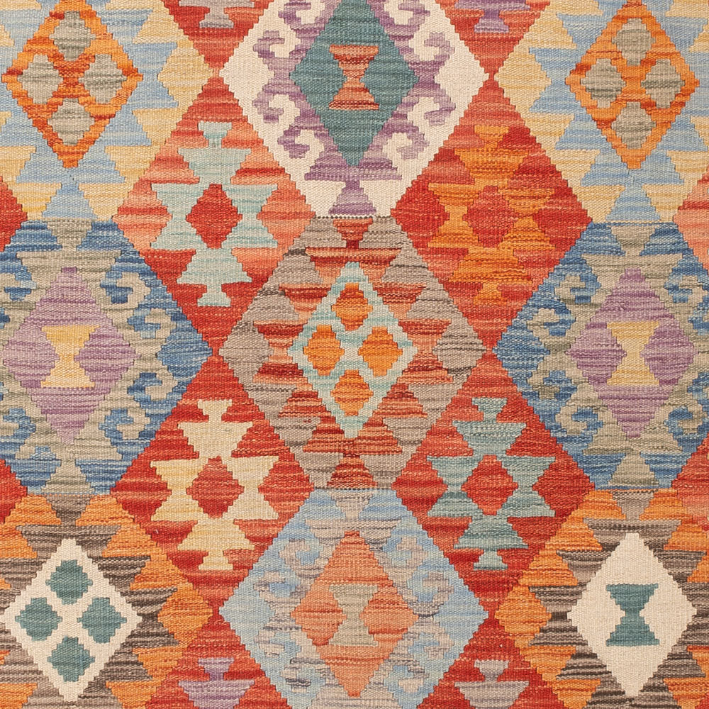 Kelim Teppich - Splash - 237 x 174 cm - bunt