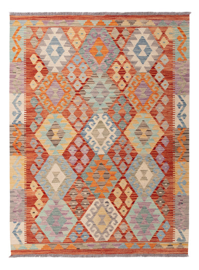 Kilim Maimana Alfombra 147x194cm - Alfombra de lana