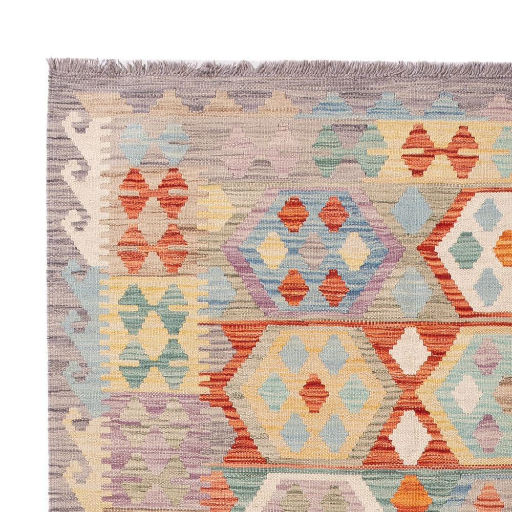 Kelim Teppich - Splash - 203 x 152 cm - bunt